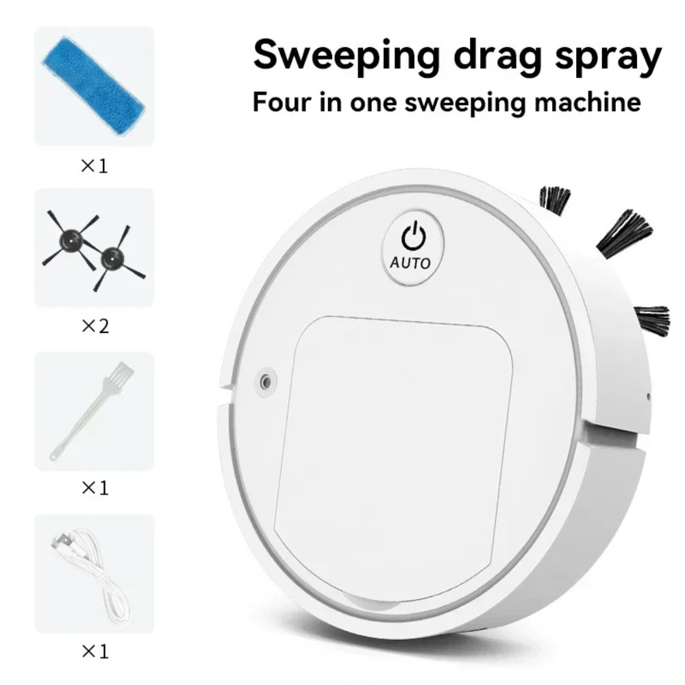Smart Robot Vacuum Cleaner 3-in-1 | Your Cleaning Friend!