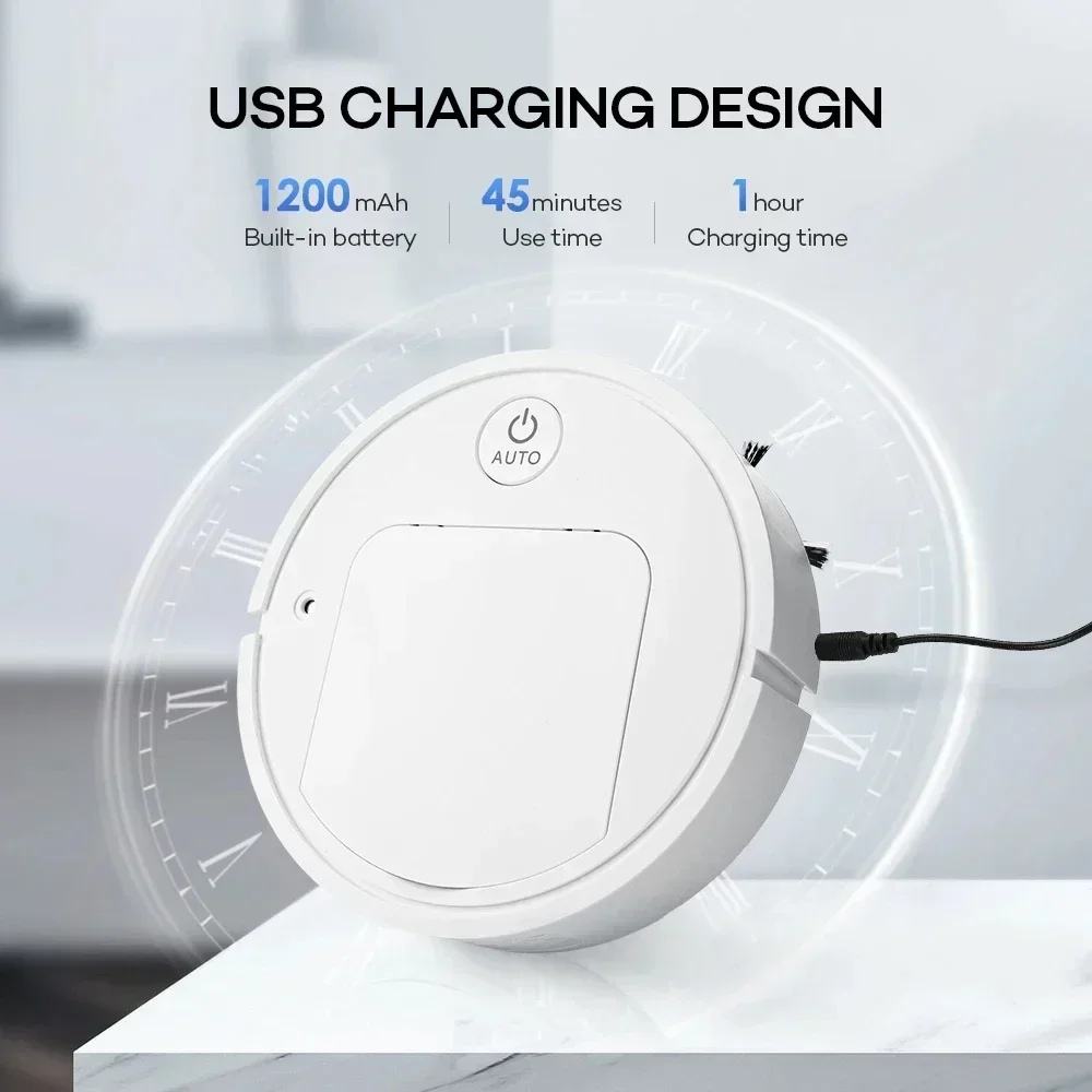 Smart Robot Vacuum Cleaner 3-in-1 | Your Cleaning Friend!