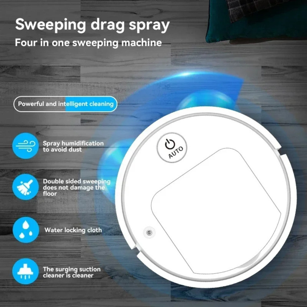 Smart Robot Vacuum Cleaner 3-in-1 | Your Cleaning Friend!